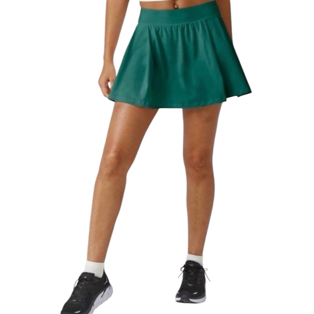 NWT Beyond Yoga Teal Skirt w/Shorts, Size Large
